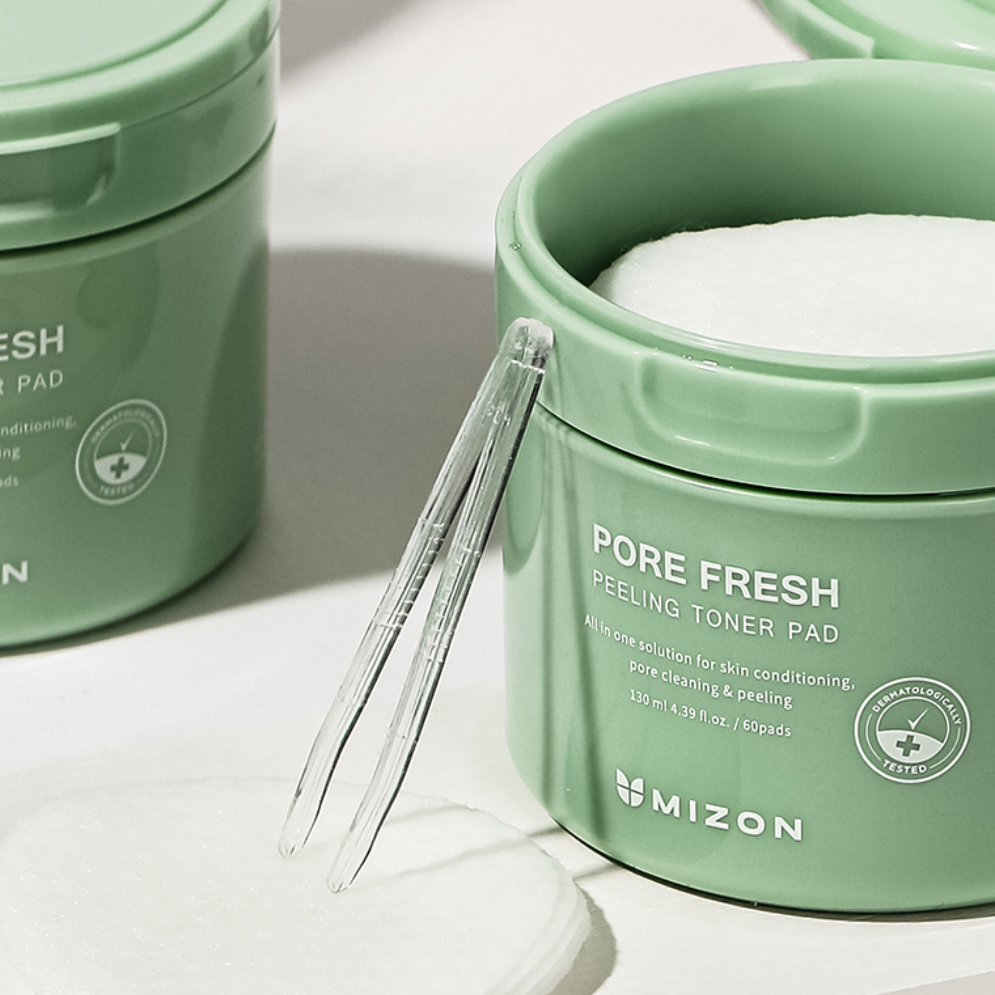 MIZON Pore Fresh Peeling Toner Pad