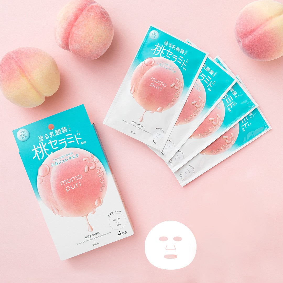 MOMO PURI Jelly Mask 4 pcs