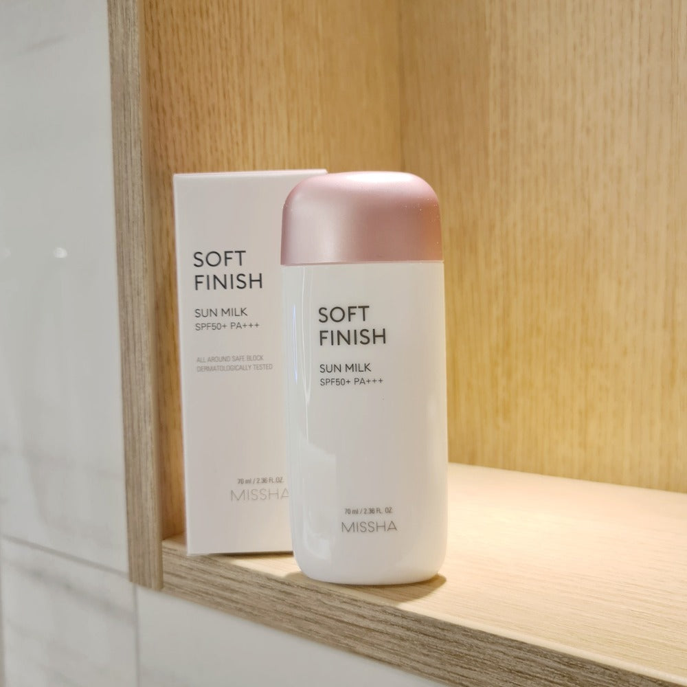 Missha All Around Safe Block Soft Finish Sun Milk