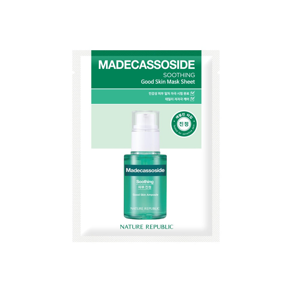 NATURE REPUBLIC Good Skin Madecassoside Mask Sheet