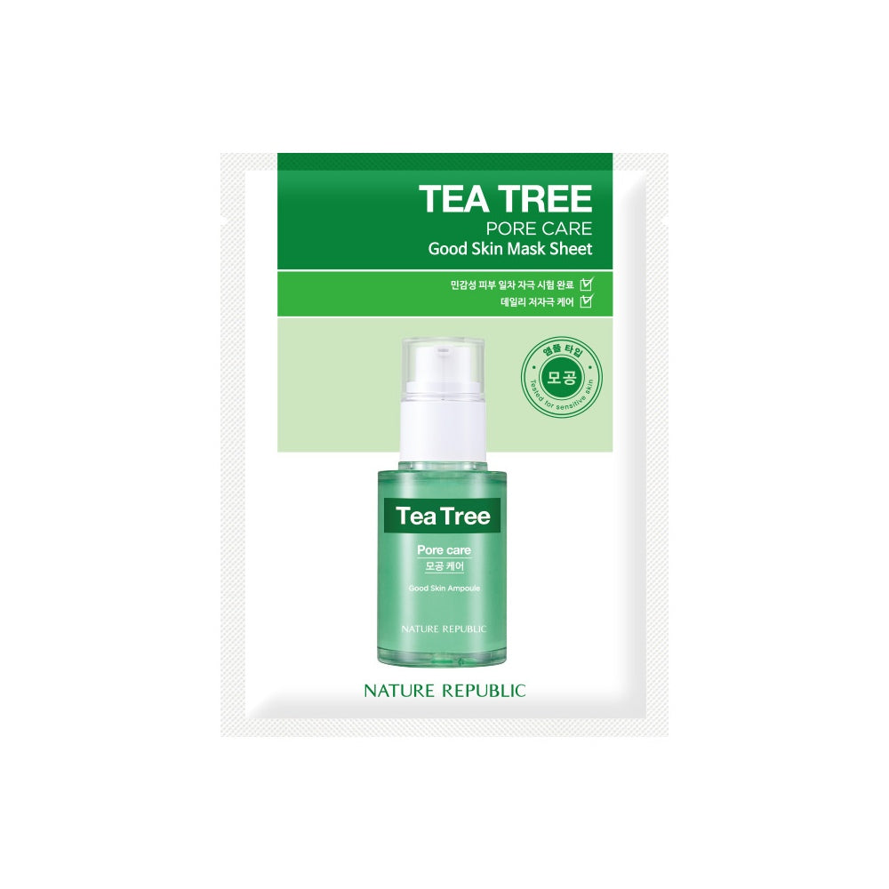 NATURE REPUBLIC Good Skin Tea Tree Mask Sheet