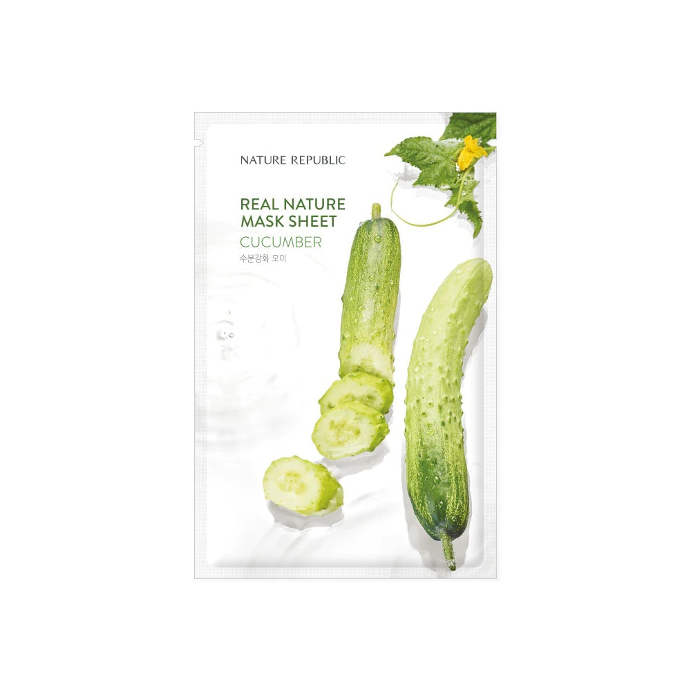 NATURE REPUBLIC Real Nature Cucumber Mask Sheet