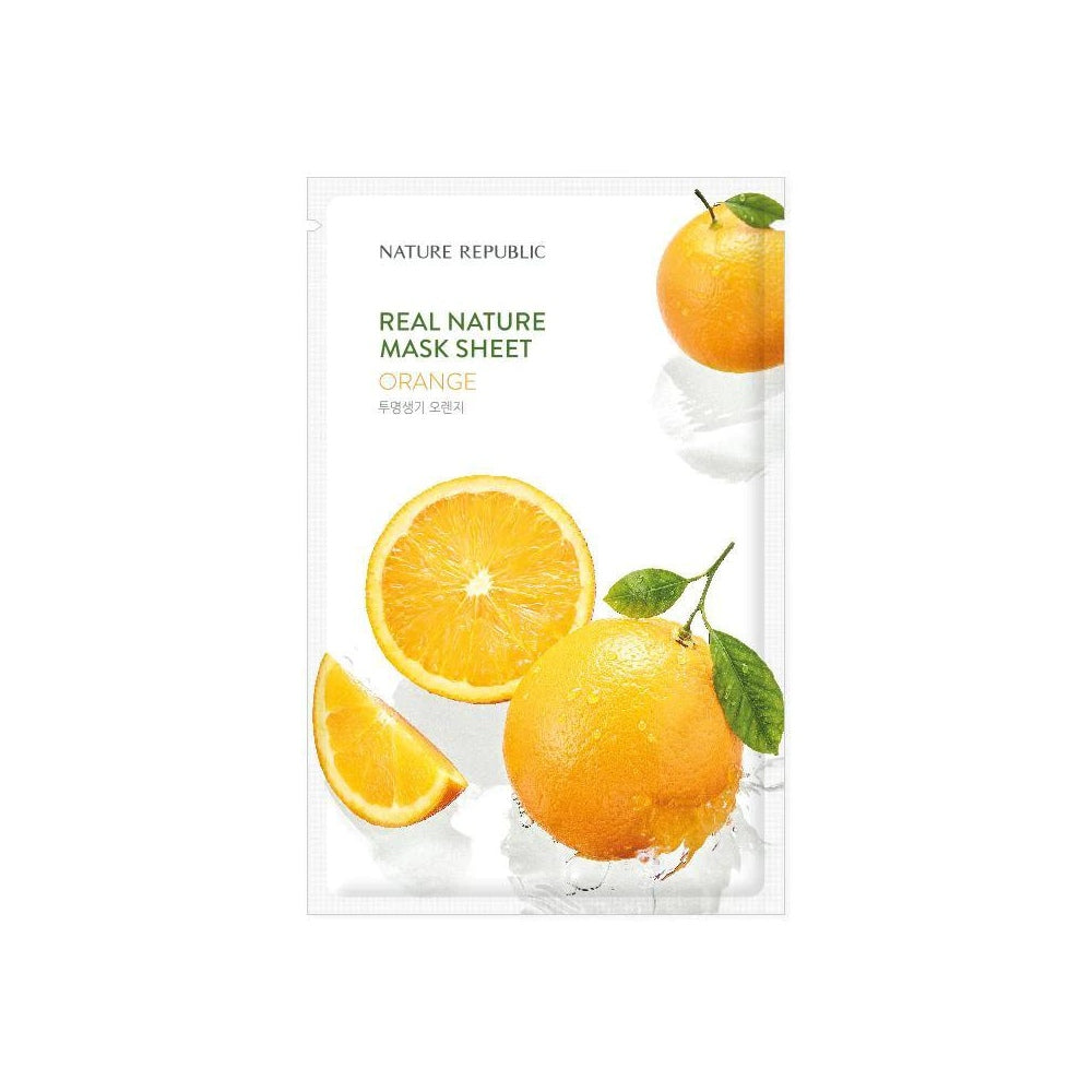 NATURE REPUBLIC Real Nature Orange Mask Sheet