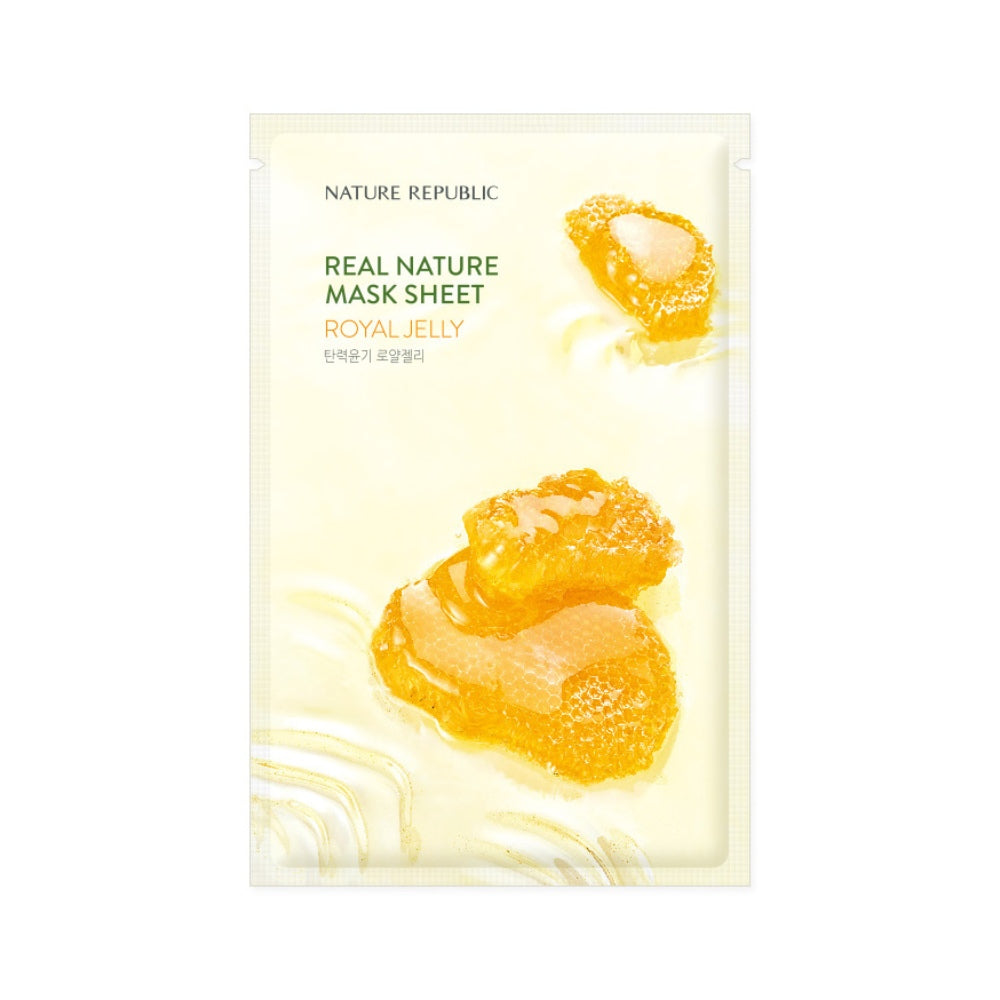 NATURE REPUBLIC Real Nature Royal Jelly Mask Sheet