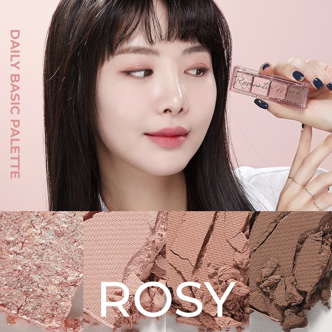 Nature Republic Daily Basic Palette 02 Rosy model picture
