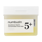 Numbuzin No.5+ Glutathione Vitamin Concentrated Toner Pads