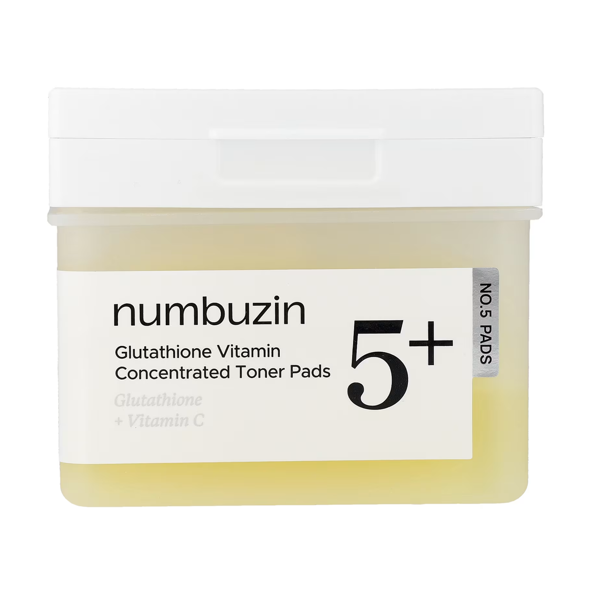 Numbuzin No.5+ Glutathione Vitamin Concentrated Toner Pads