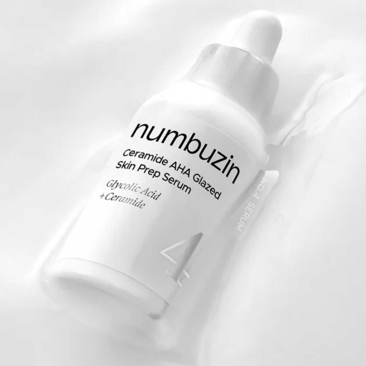 Numbuzin No.4 Ceramide AHA Glazed Skin Prep Serum