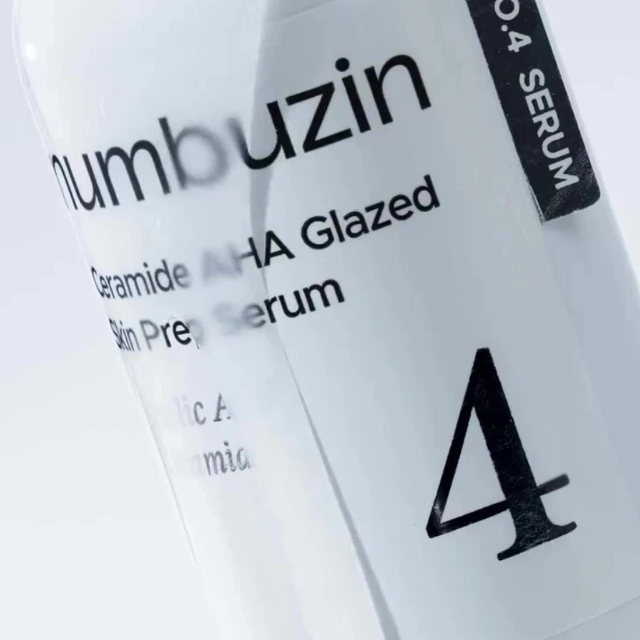 Numbuzin No.4 Ceramide AHA Glazed Skin Prep Serum