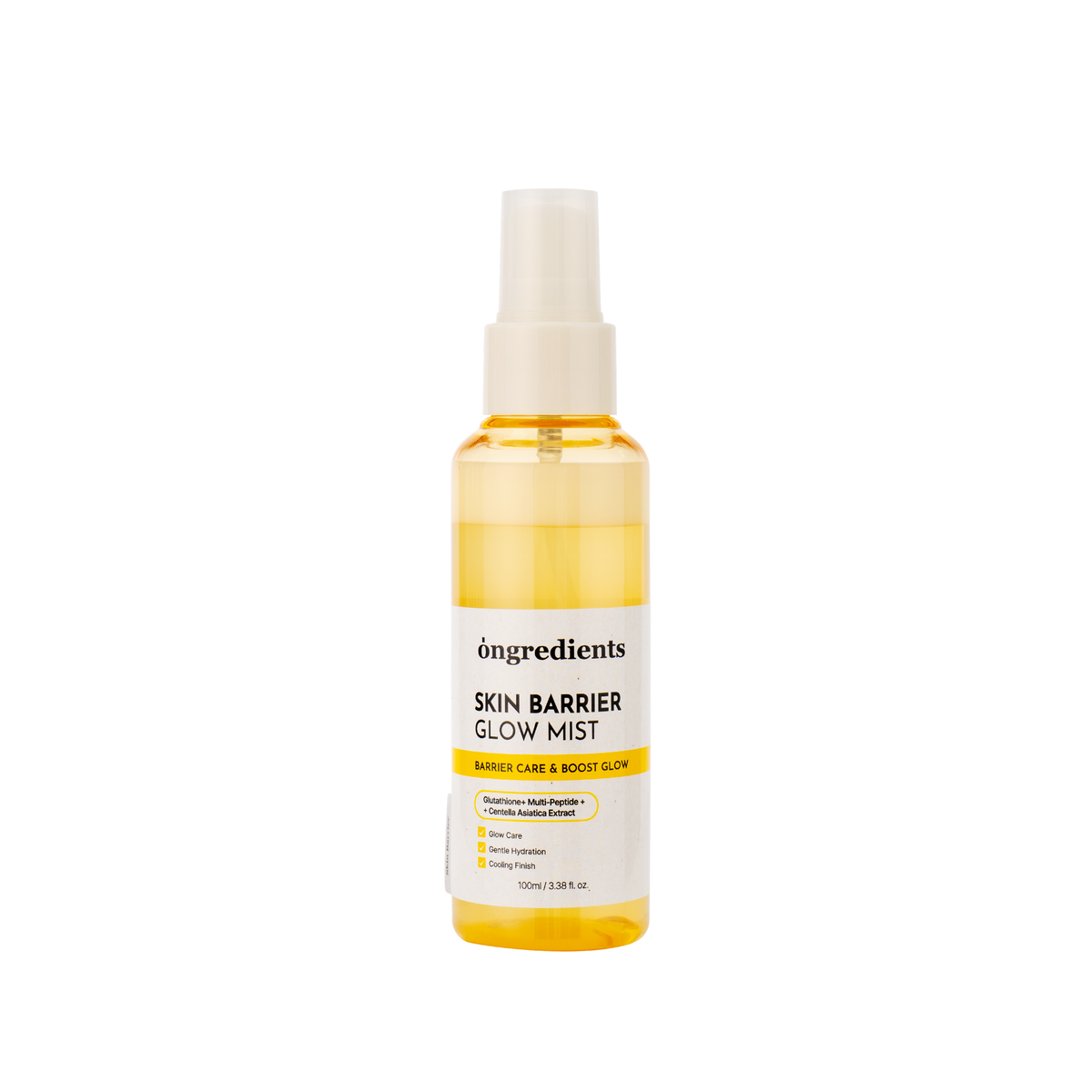 ONGREDIENTS Skin Barrier Glow Mist