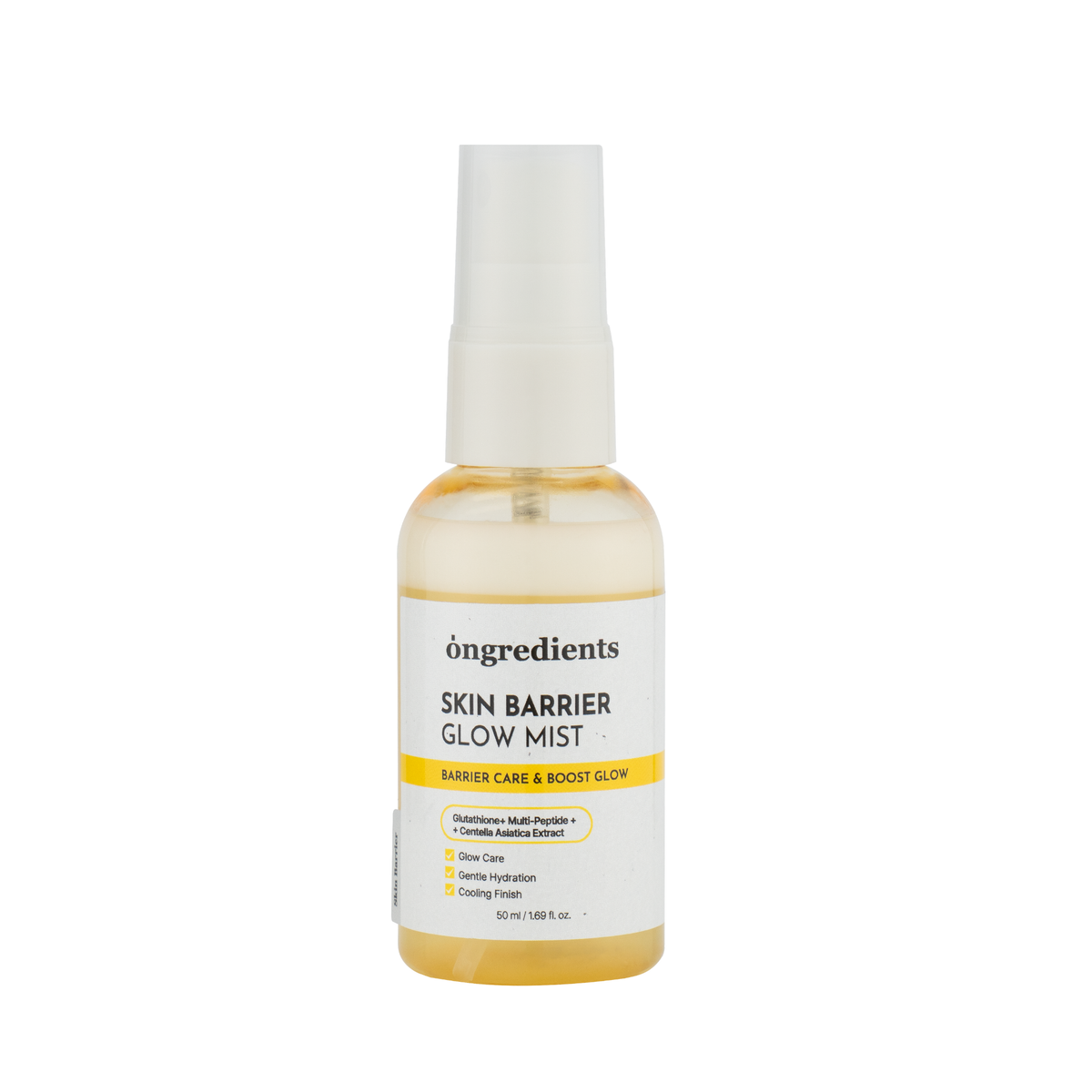 ONGREDIENTS Skin Barrier Glow Mist