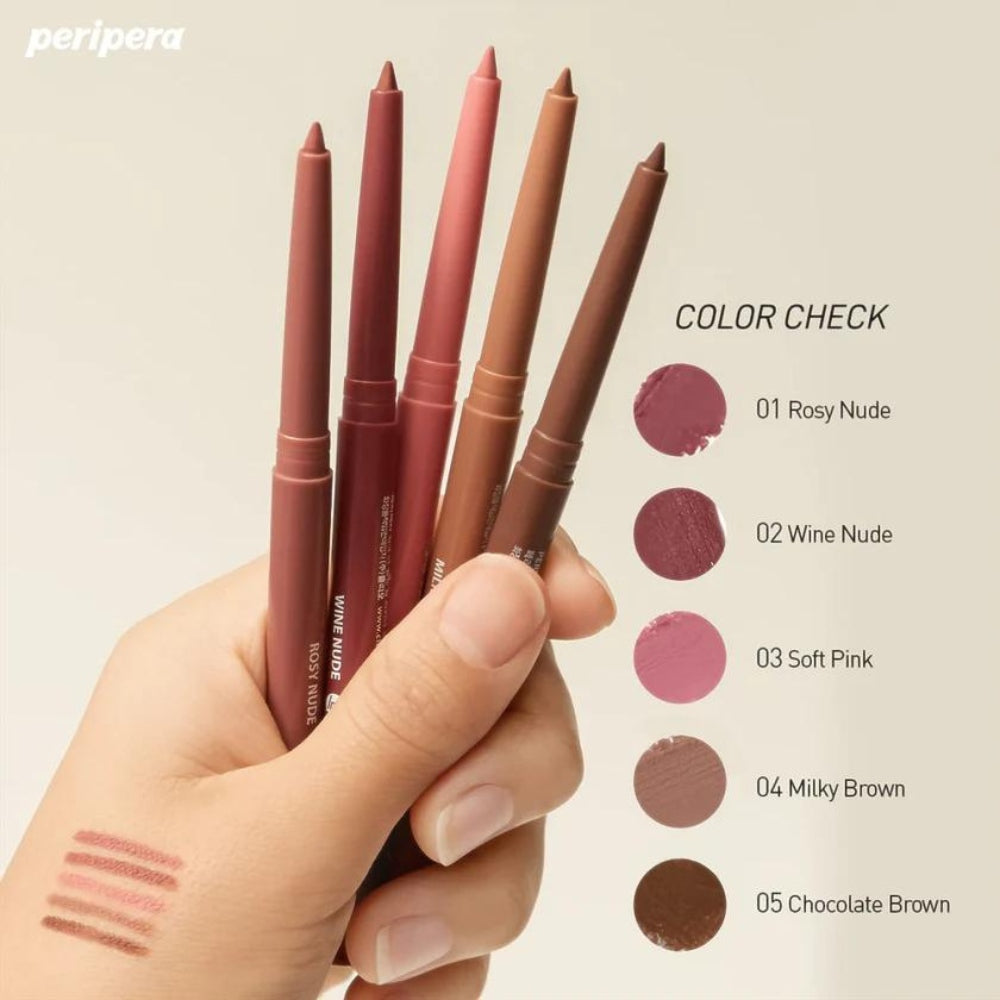 PERIPERA Ink Velvet Lip Liner 02 Wine Nude