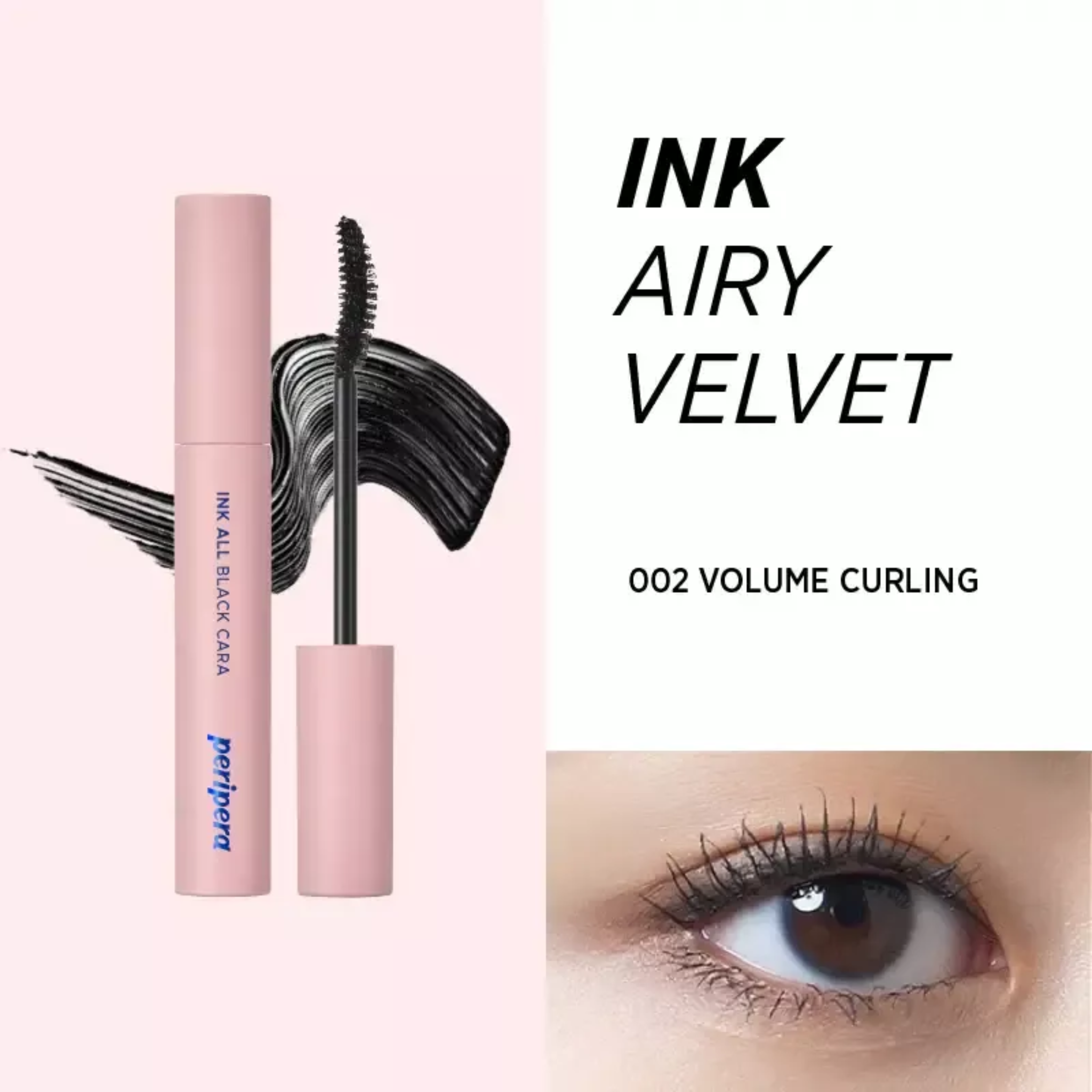 PERIPERA INK ALL BLACK CARA 02 VOLUME CURLING