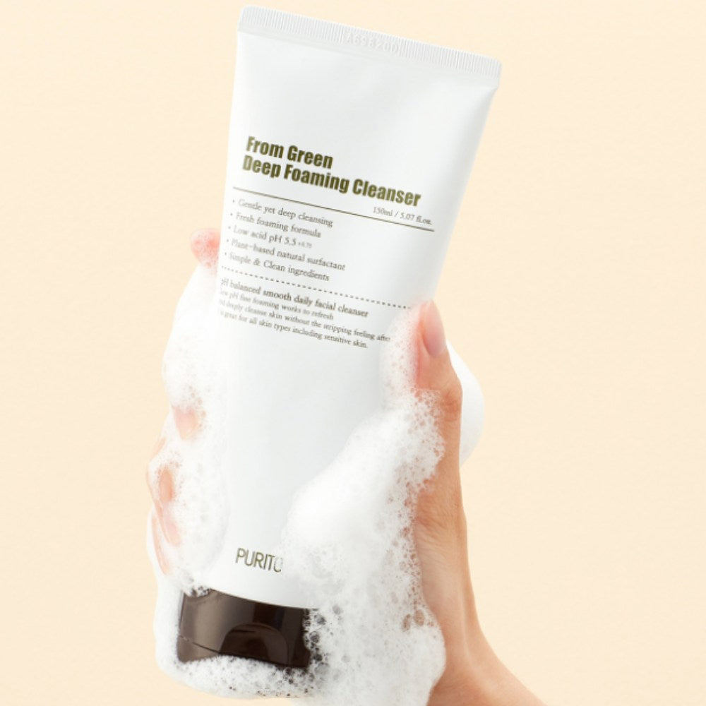PURITO From Green Deep Foaming Cleanser 150ml