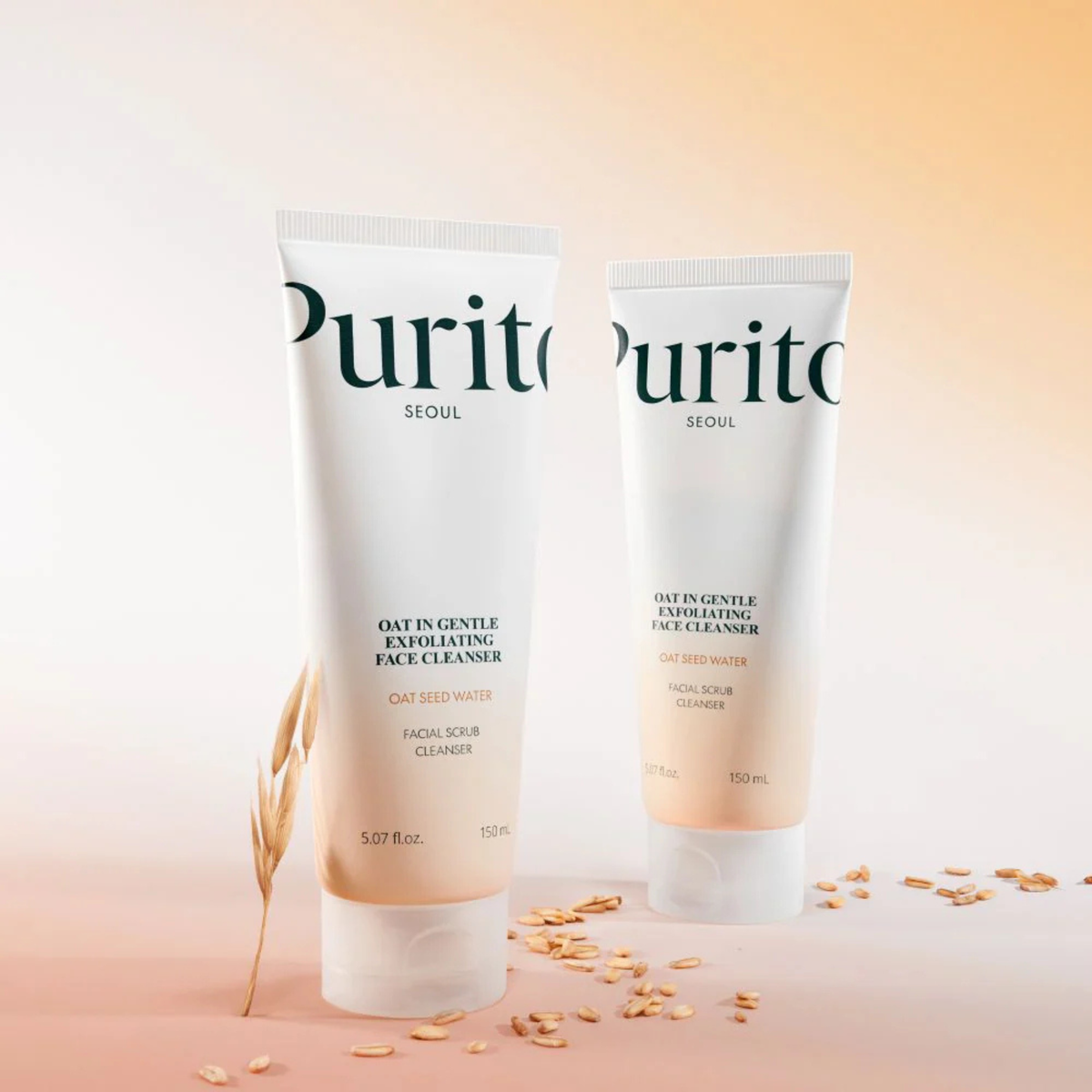 PURITO Oat In Gentle Exfoliating Face Cleanser