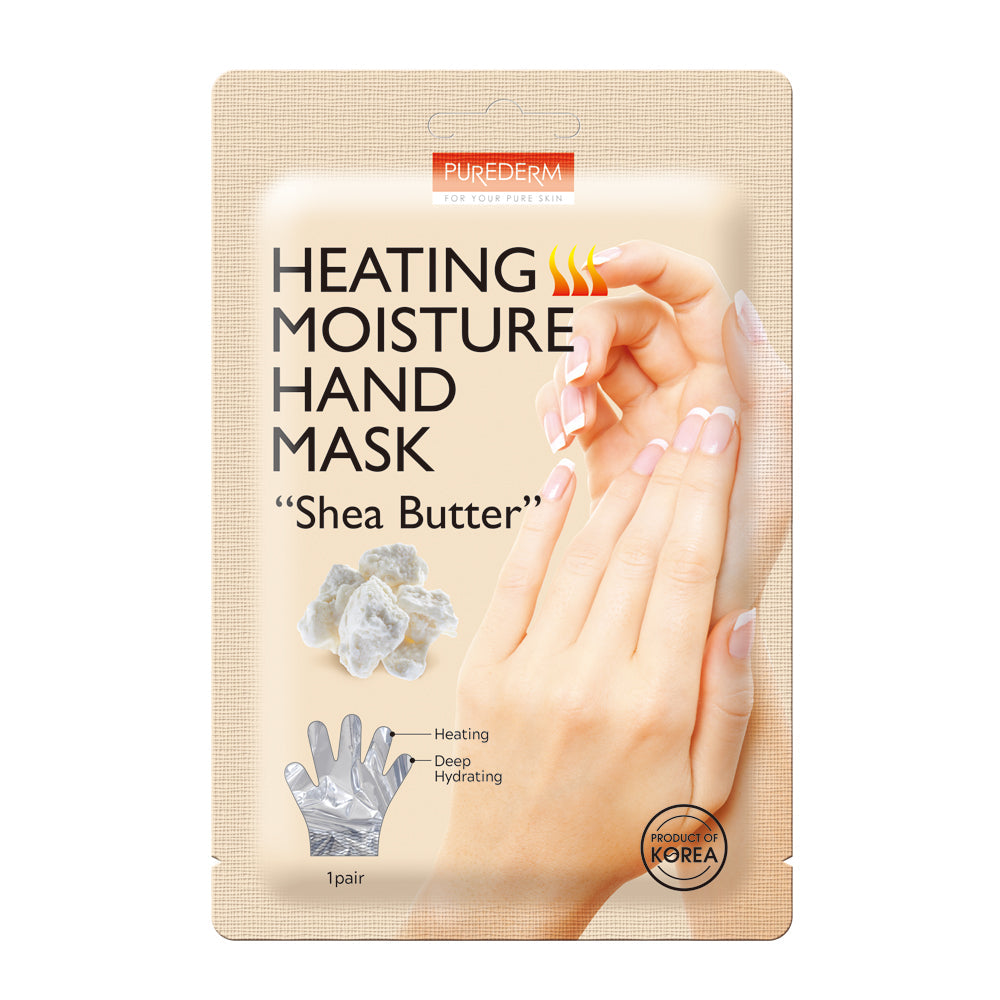 PUREDERM Heating Moisture Hand Mask “SHEA BUTTER”