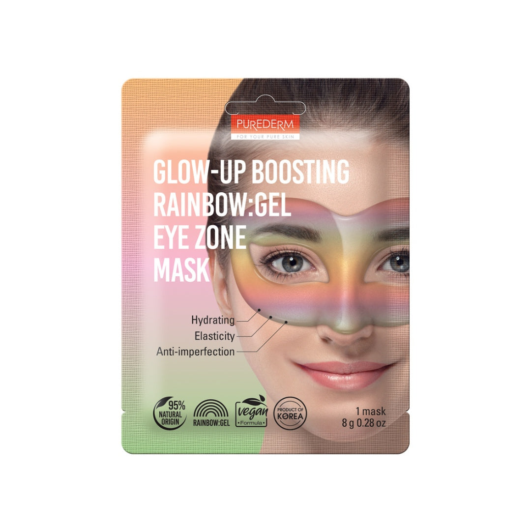 Purederm Glow-up Boost Rainbow Eye Gel Mask