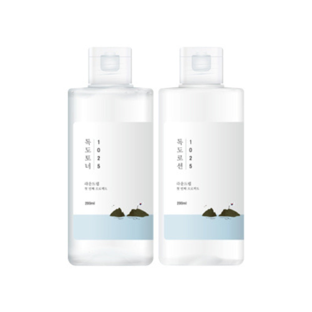 ROUND LAB 1025 Dokdo Toner Lotion Special Set 200ml+200ml