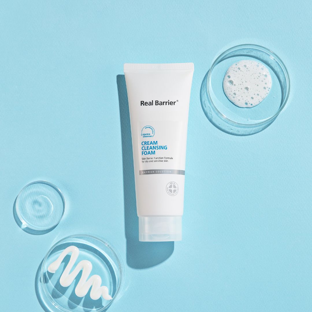 Real Barrier Cream Cleansing Foam cleanser for sensitive skin