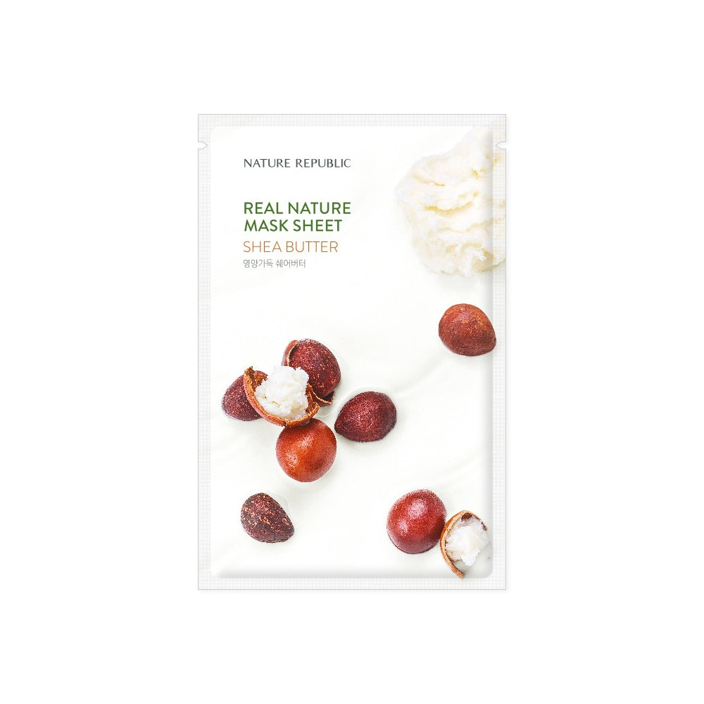 Real Nature Shea Butter Mask Sheet