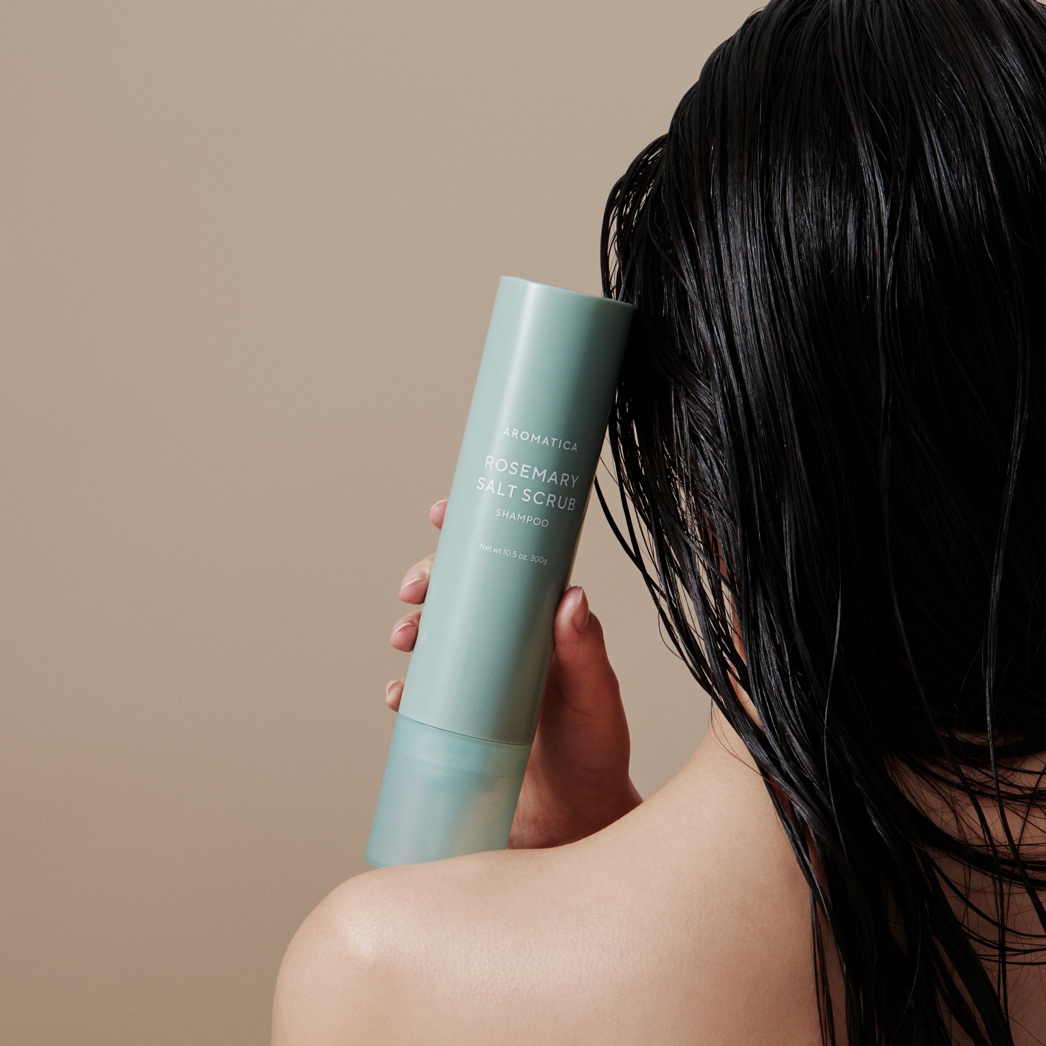 AROMATICA Rosemary Salt Scrub Shampoo