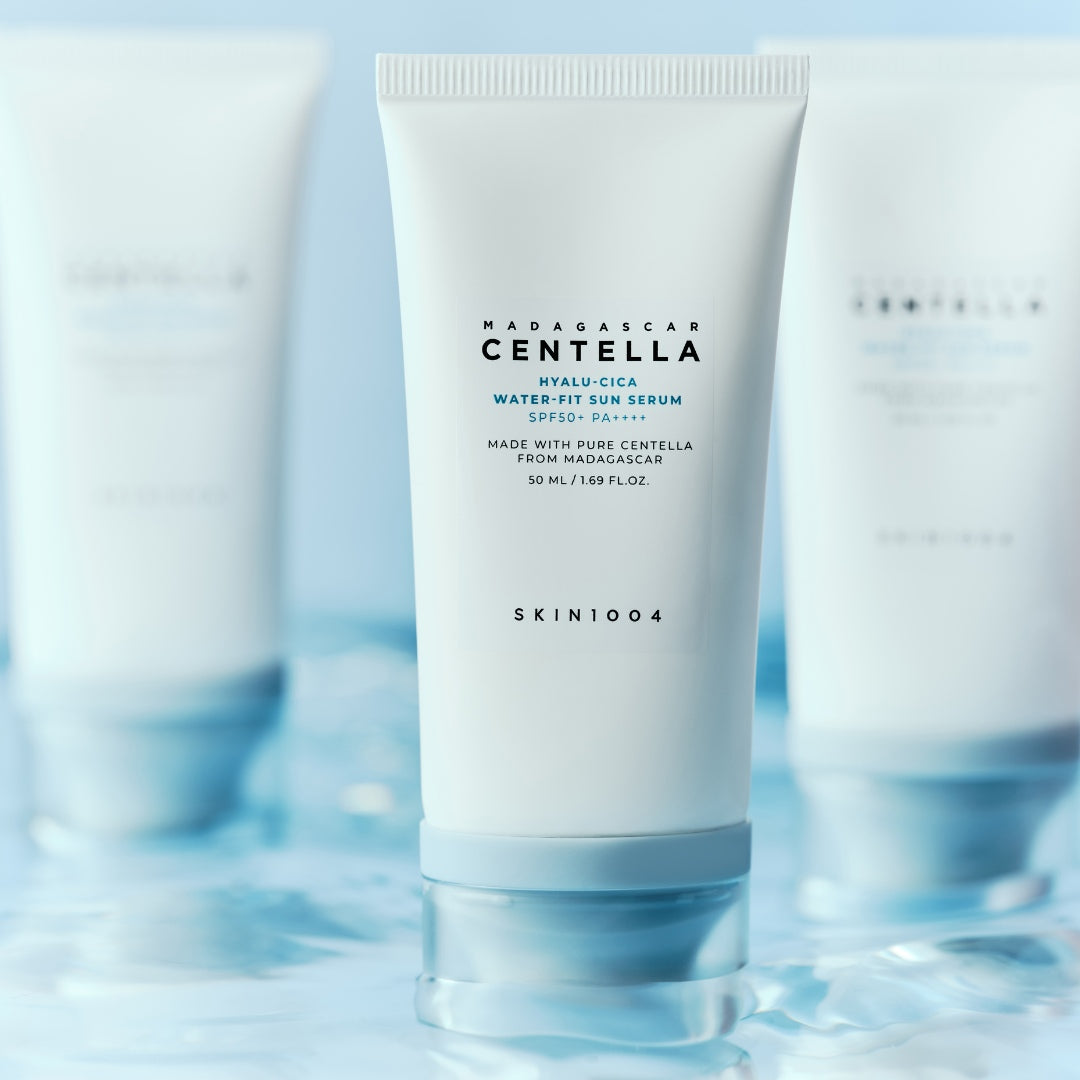 SKIN1004 Centella Hyalu-Cica Sun serum tube