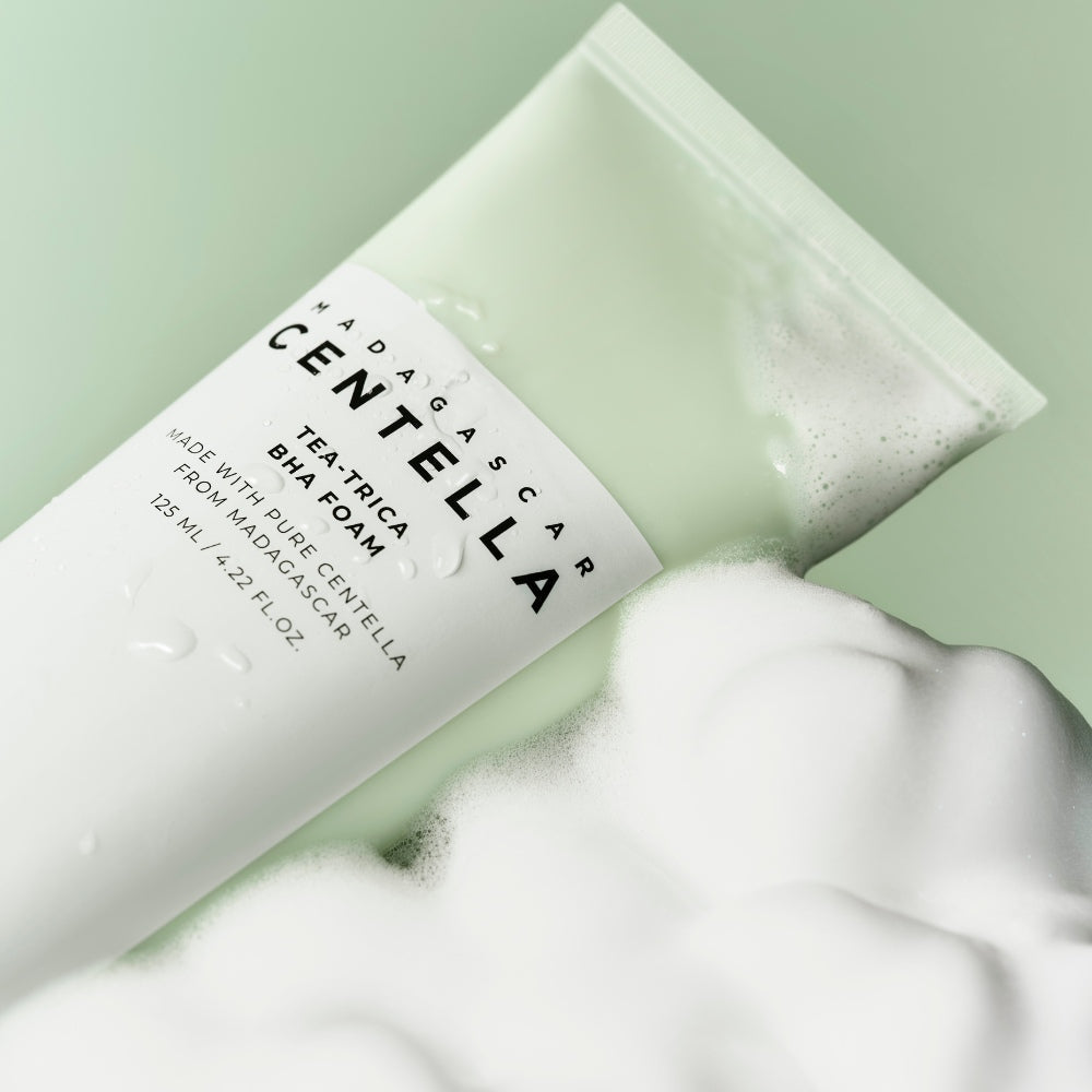 SKIN1004 Madagascar Centella Tea-Trica BHA Foam 125 ml 8809576261714