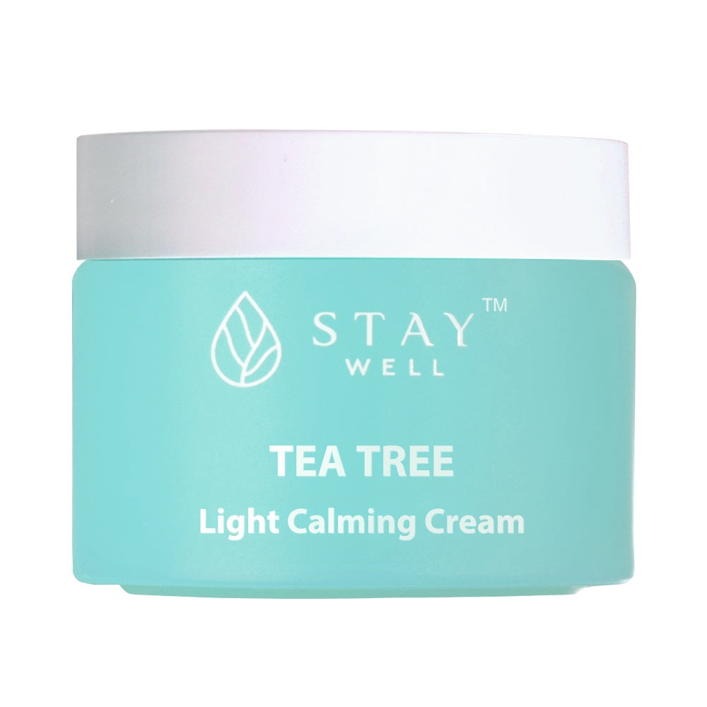 STAY WELL Vegan Tea Tree Light Calming Cream 4745090045796 new packaging