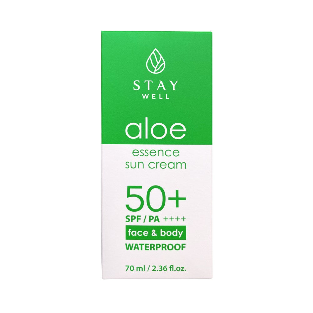 STAY Well Aloe Essence Sun Cream SPF50+ Waterproof 70ml