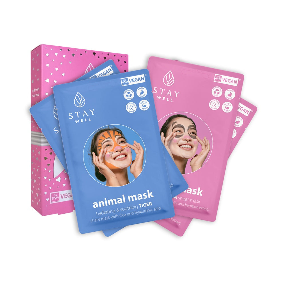 STAY Well Animal masks combo (2+2pcs)