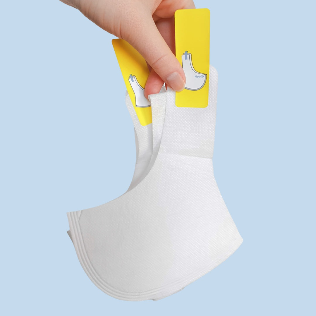 STAY WELL Exfoliating & Soothing Heel Mask PEPPERMINT & LIME
