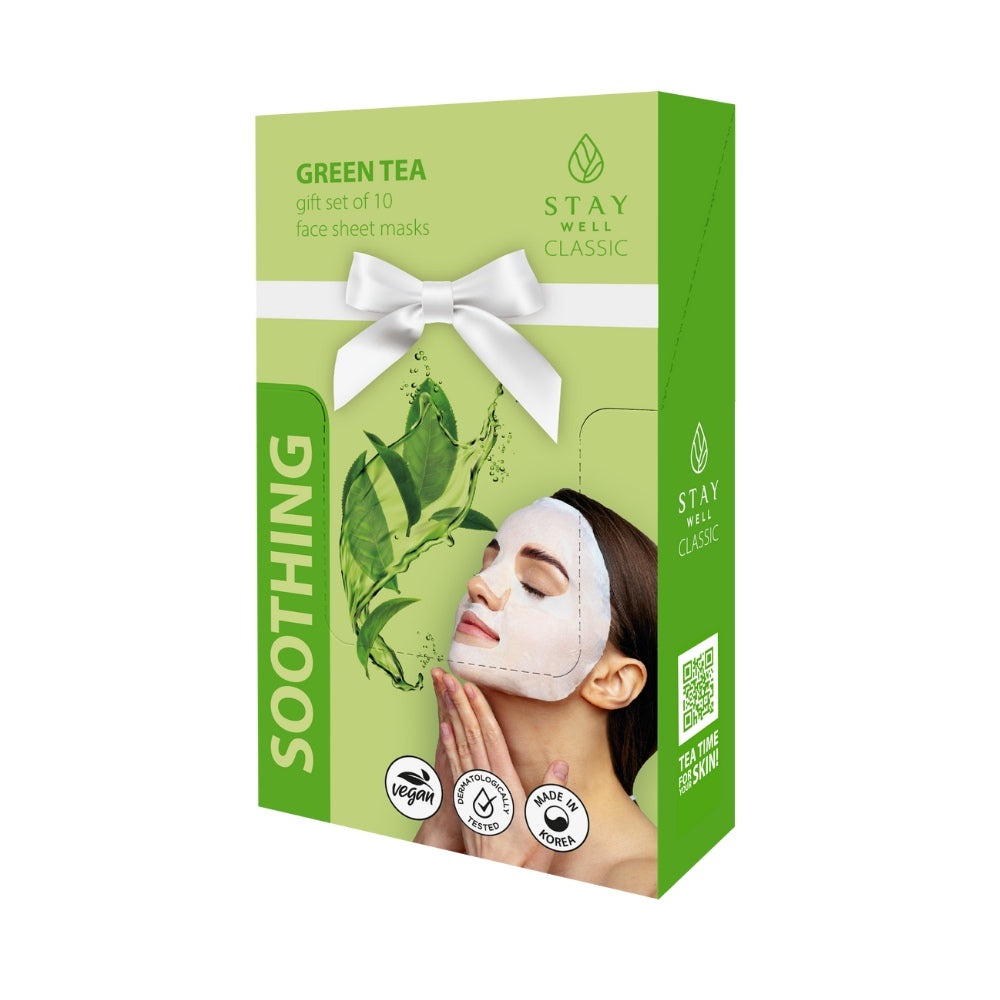 Stay Well Green Tea Soothing Sheet Mask