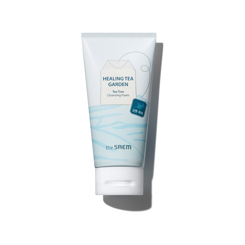 THE SAEM Healing Tea Garden Tea Tree Cleansing Foam