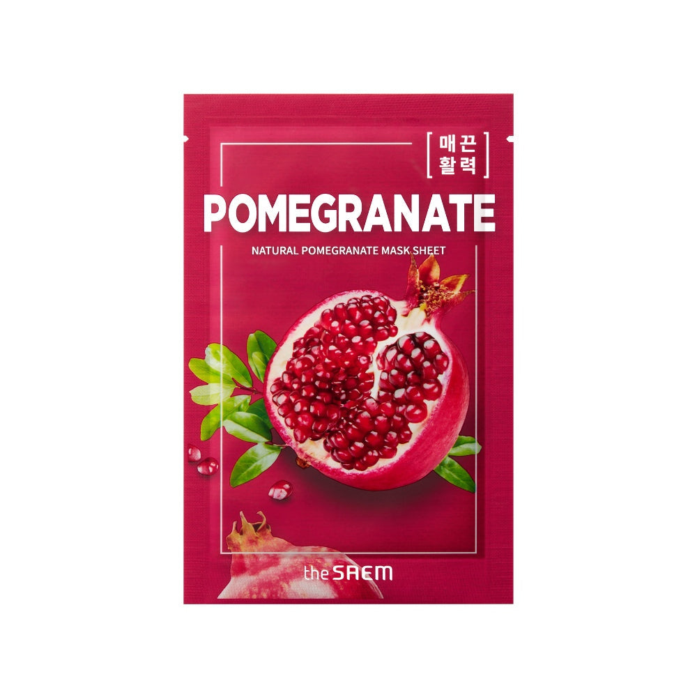 THE SAEM Natural Pomegranate Mask Sheet