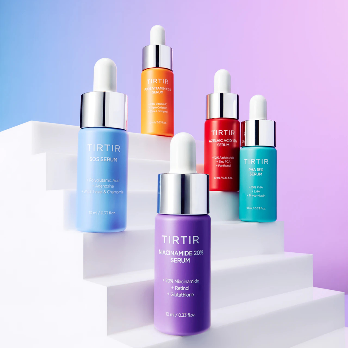TIRTIR 5 Actives Power Serums Kit