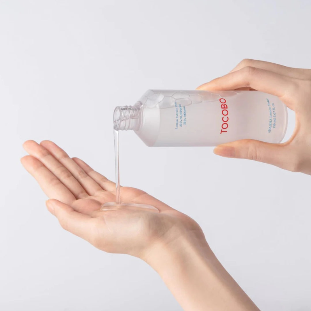 TOCOBO Aha Bha Lemon Toner texture
