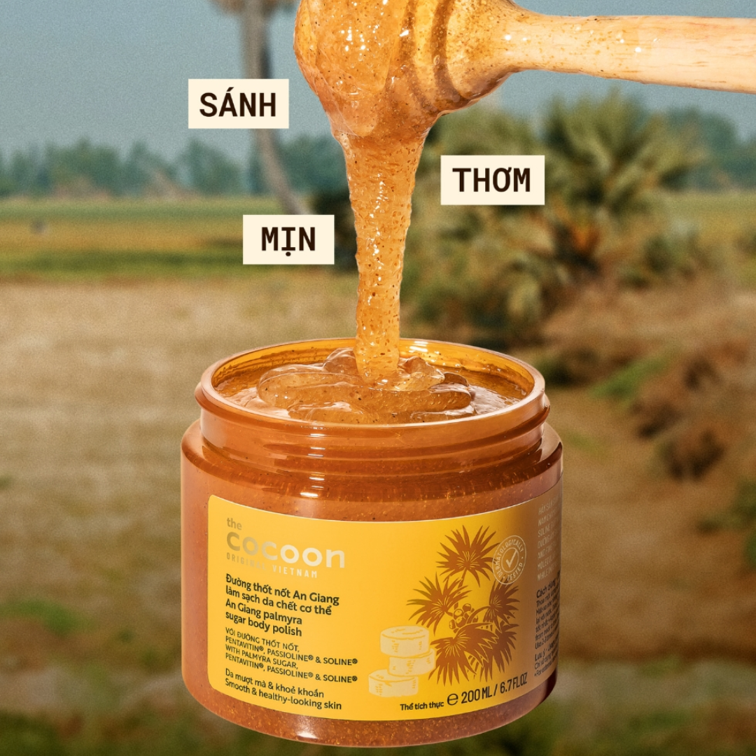COCOON An Giang Palmyra Sugar Body Polish