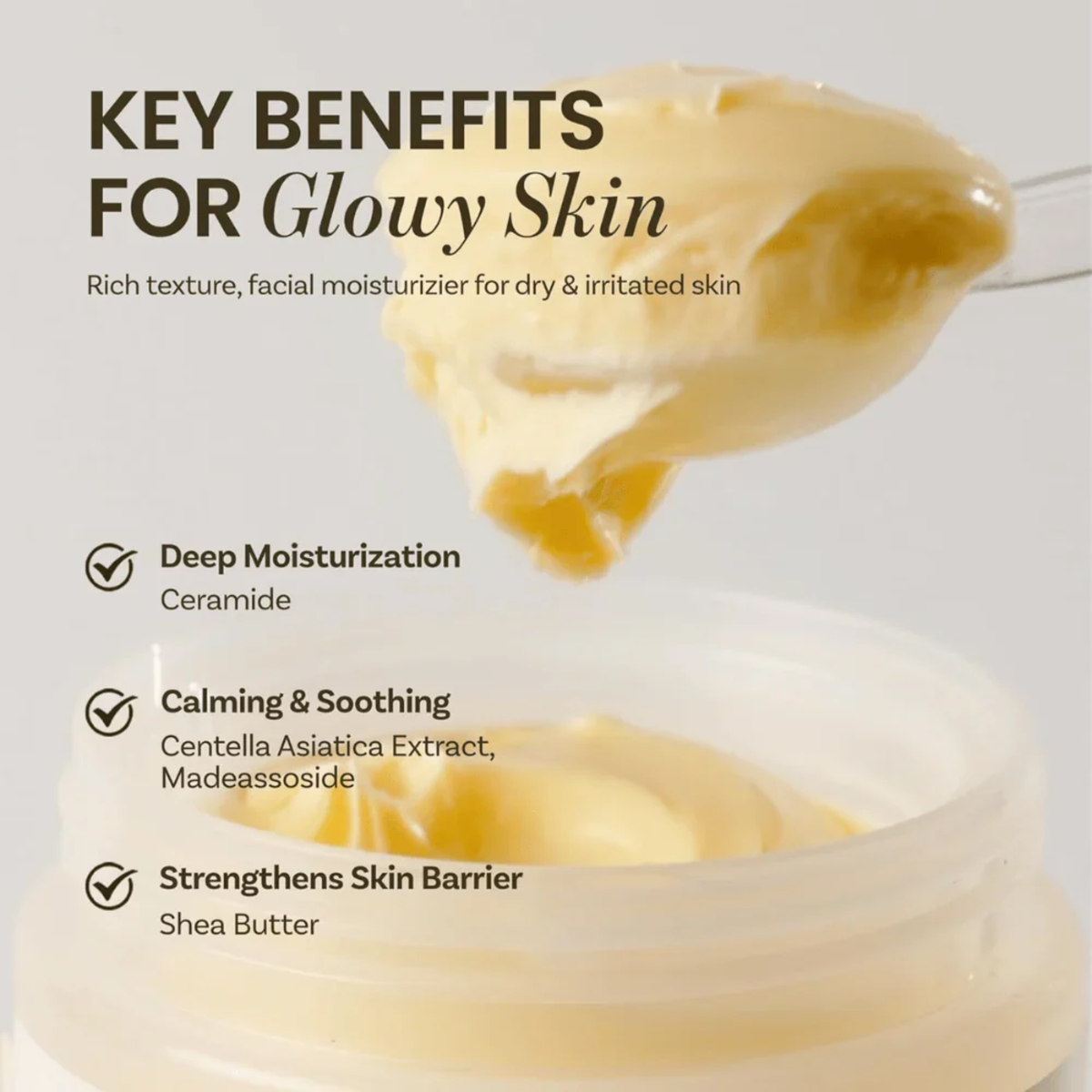 ONGREDIENTS Deep Calming Cream