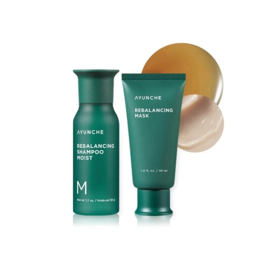AYUNCHE Rebalancing Mini Kit Moist (Shampoo & Mask) 50g / 30ml
