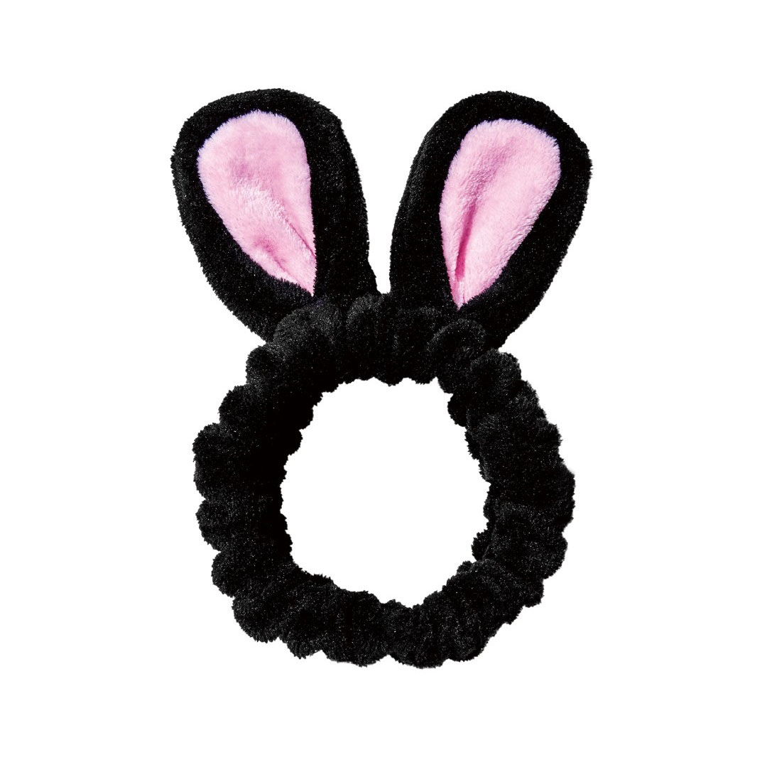 Chasin´ Rabbits Spa Facial Headband - Black Rabbit - GlowStation
