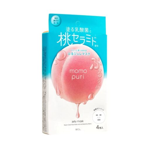 MOMO PURI Jelly Mask 4 pcs package