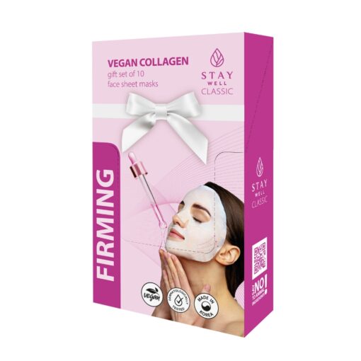 STAY WELL Classic sheet mask - COLLAGEN firming - set