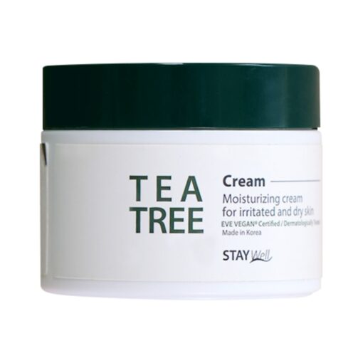 STAY WELL Vegan Tea Tree Cream 4745090045796 old packaging
